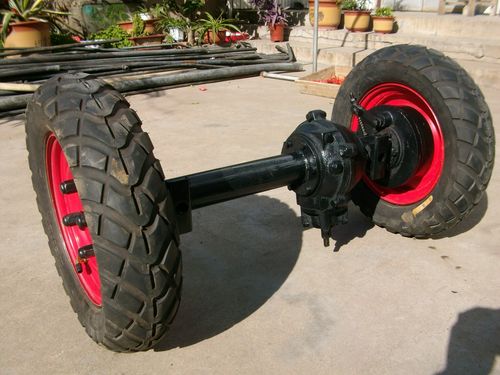atv rear axle shaft & differential