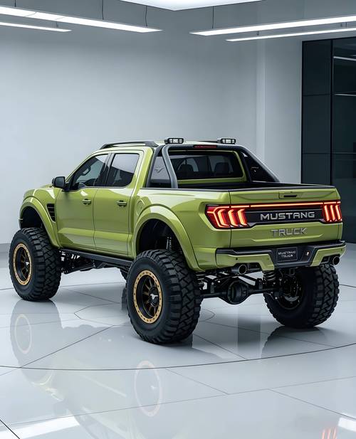 mustang truck piezas